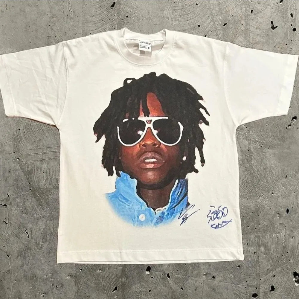 Retro Portrait Monogram T-Shirt
