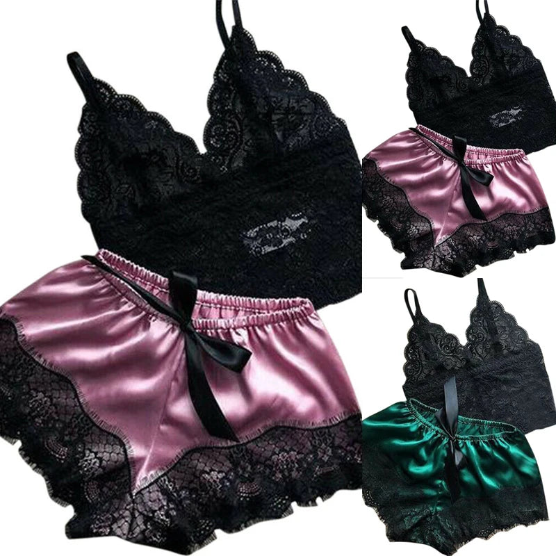 Luxe Lace Sleepwear Set