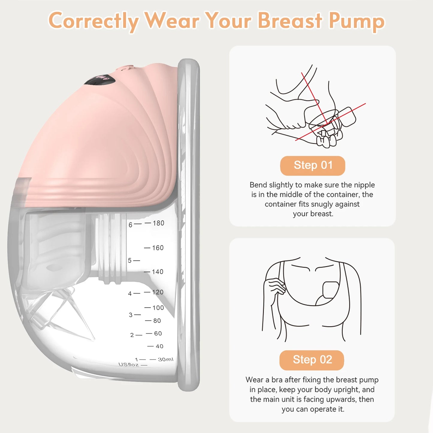 SilentNurse Wearable Breast Pump ™