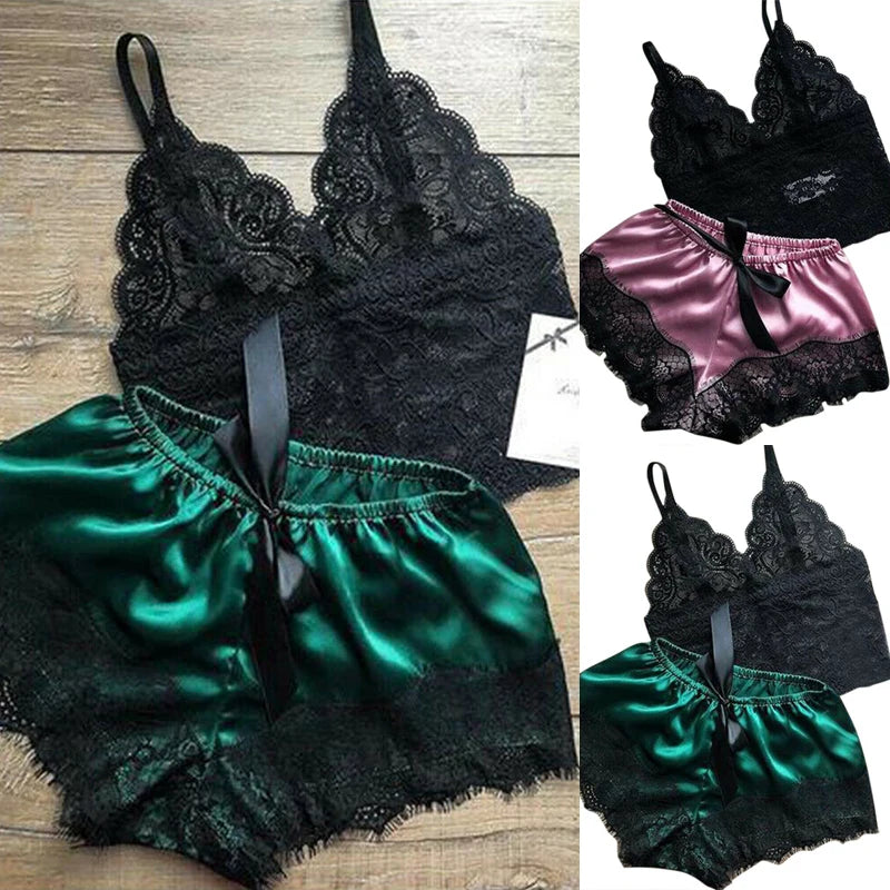 Luxe Lace Sleepwear Set