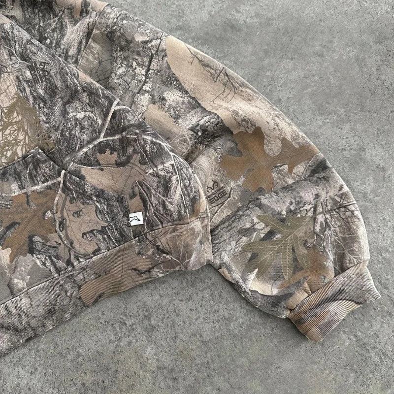 Retro Camo Hoodie