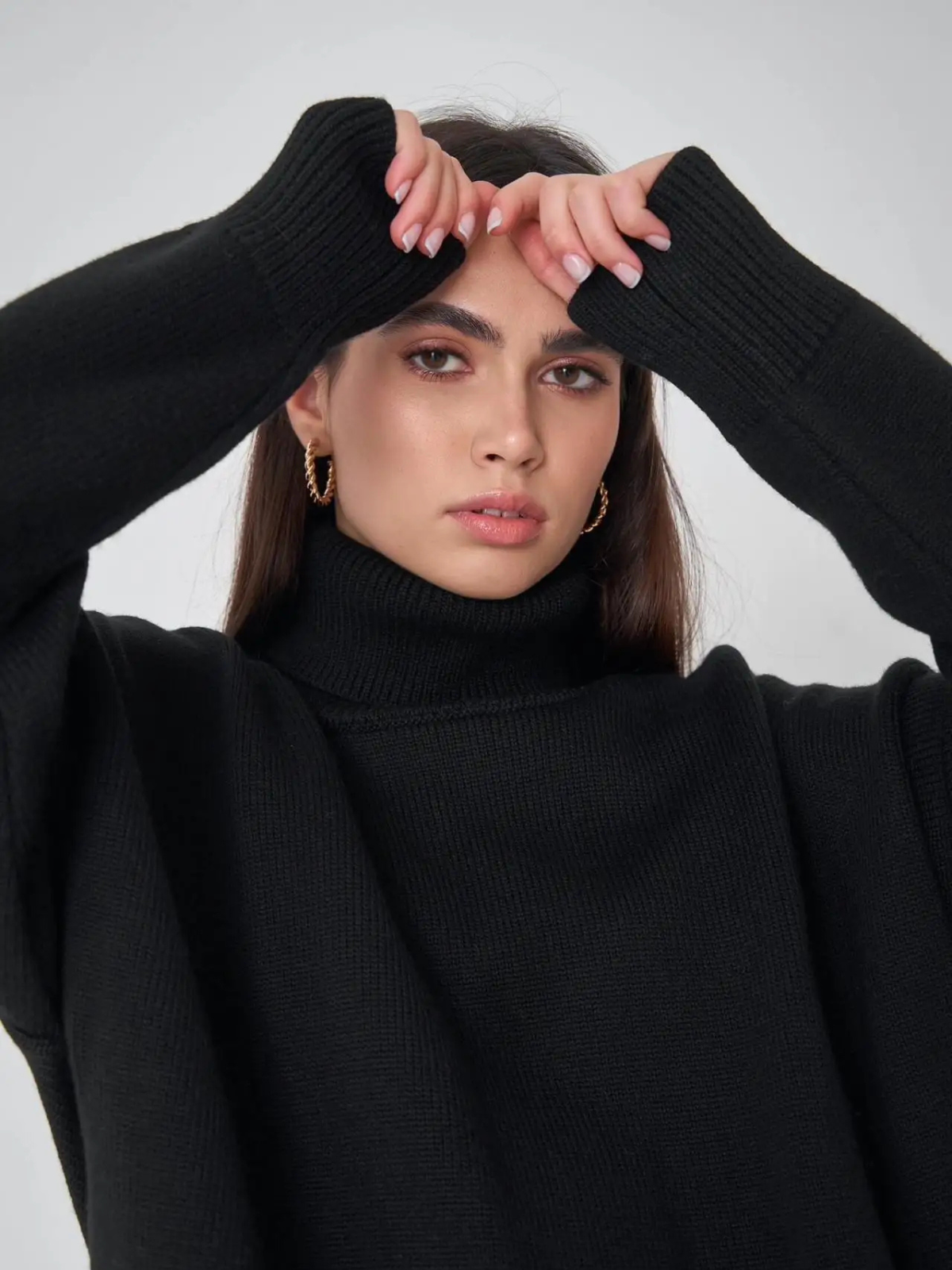 Relax Casual Turtleneck Top